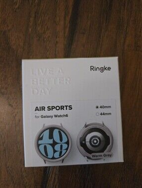 Ringke Air Sports Case for Galaxy Watch6 in Warm Gray 40mm